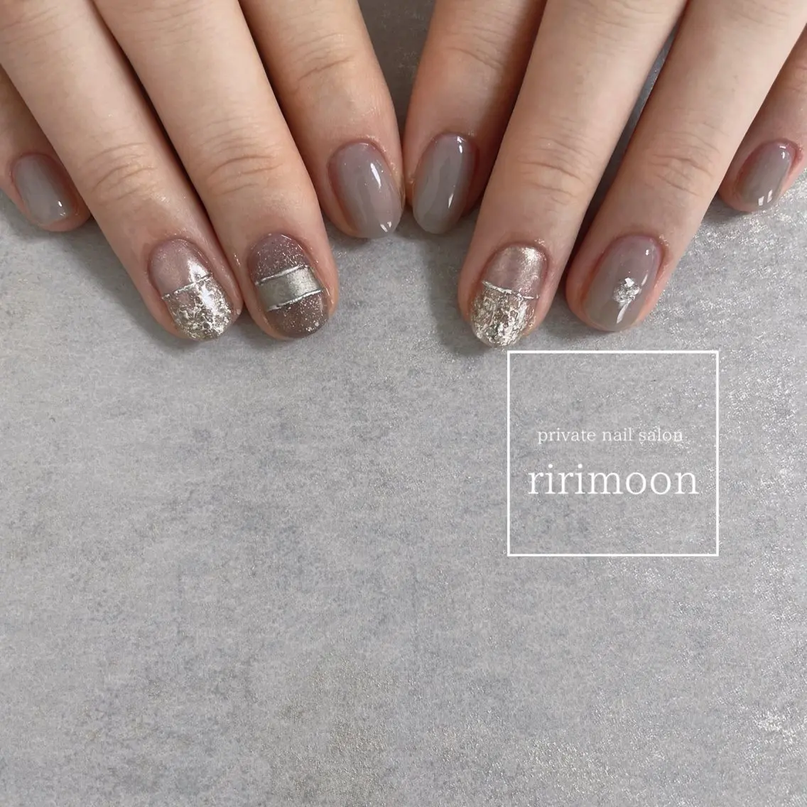 ネイル ハンドネイル ririmoon eriのネイルデザイン