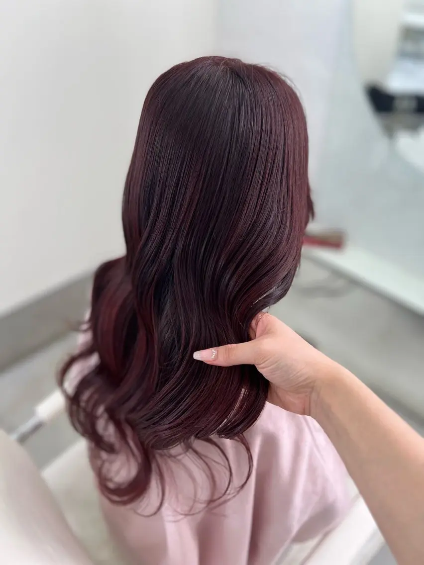 ロング カラー カット ヘアカラー トリートメント 🪞艶カラー/モテ ガーリー🎀yuiのヘアスタイル