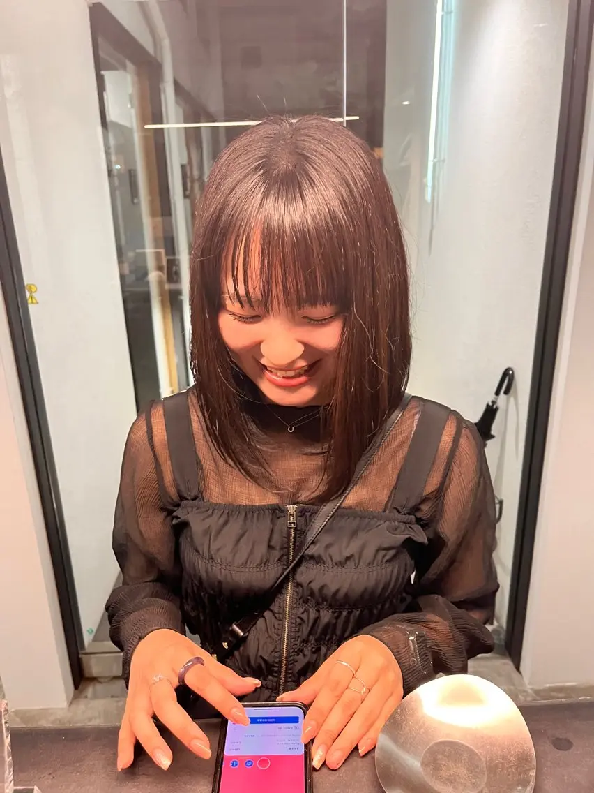 ショート カラー トリートメント SalonEF 芽生/MEIのマツエク・マツパデザイン
