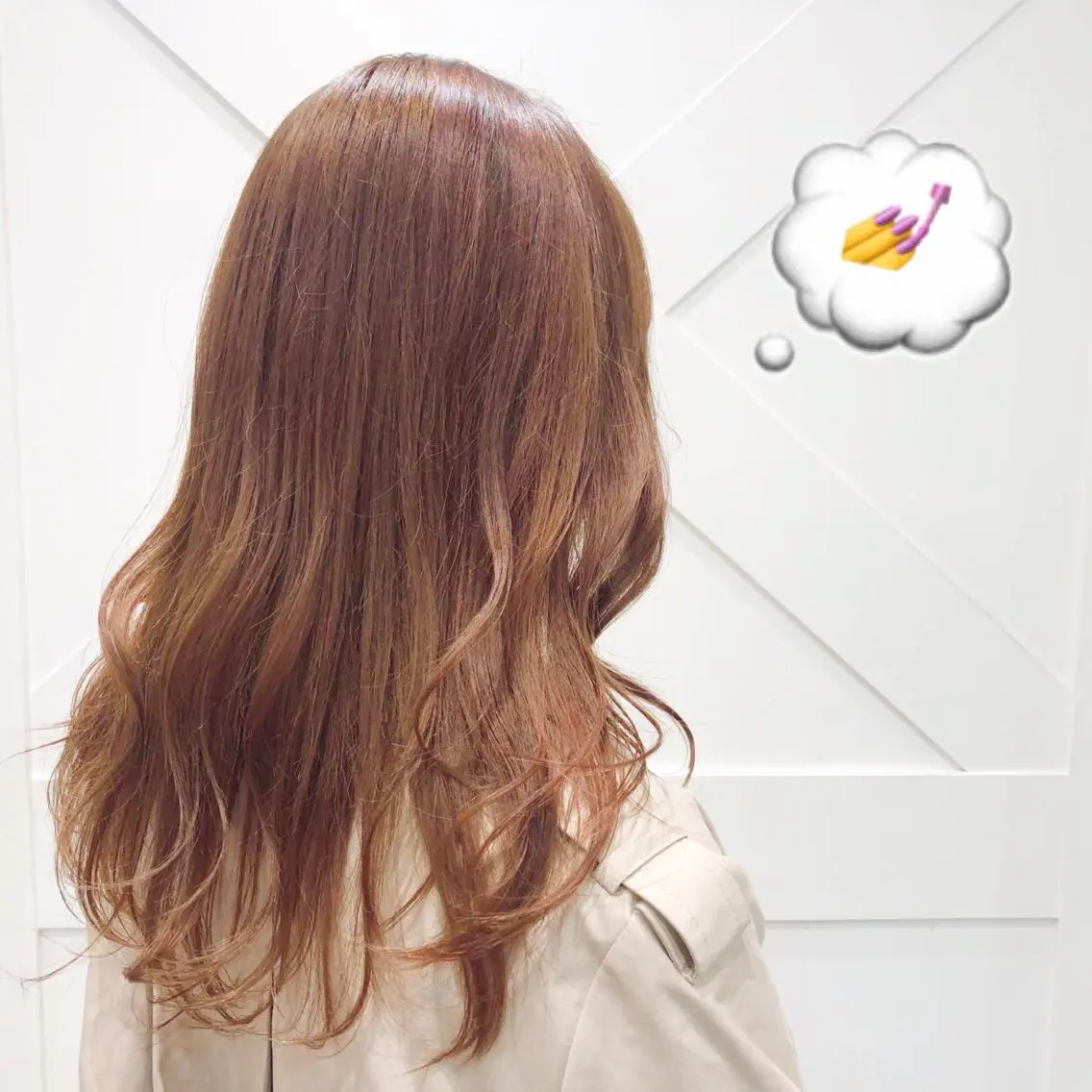 ロング カラー ベージュカラー 🌺ウルフカット職人 新垣渚🐺のヘアスタイル