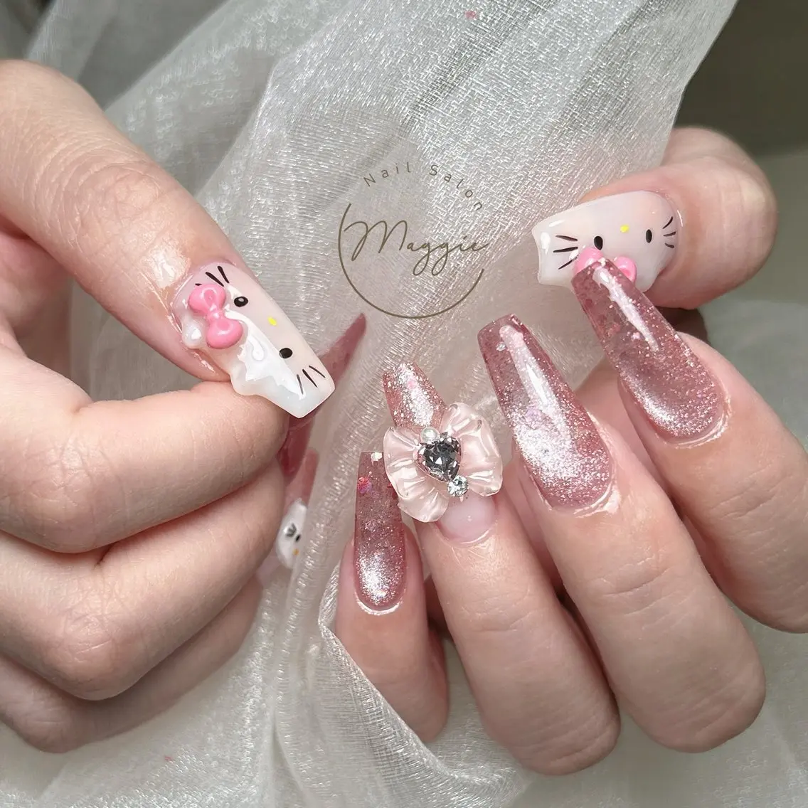 ネイル ハンドネイル Maggie Nail🦩のネイルデザイン