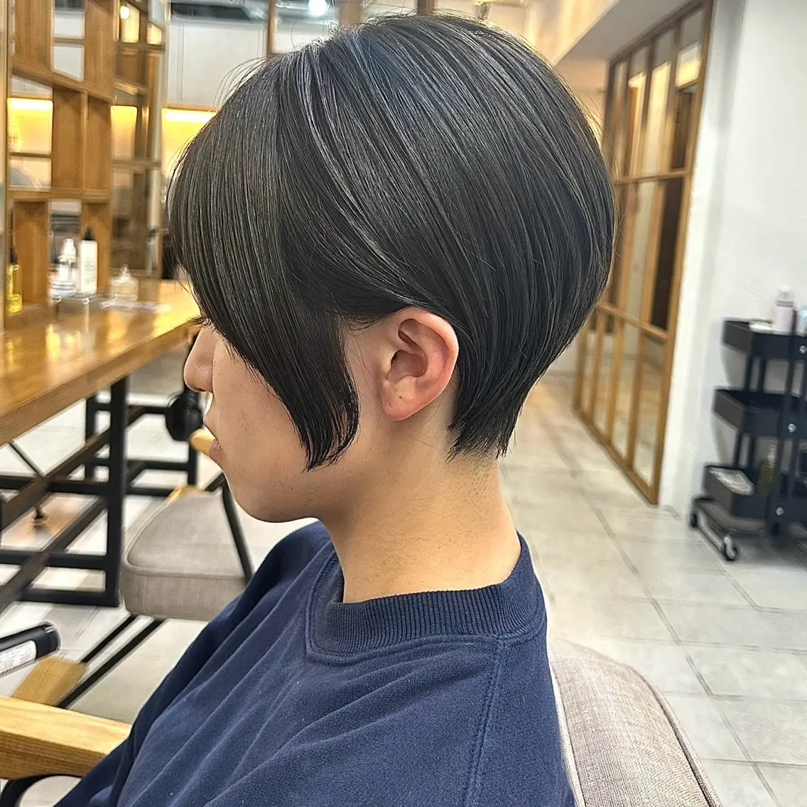 ショート カラー ヘアアレンジ カット ヘアカラー 韓国レイヤーカット★ 小林大樹のヘアスタイル