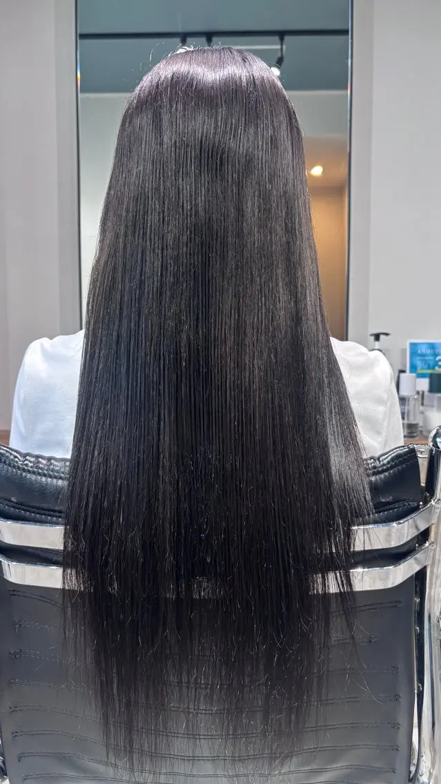 ロング カラー ヘアカラー トリートメント 海老名駅🫧トレンド カラー🫧橋本小雪のヘアスタイル