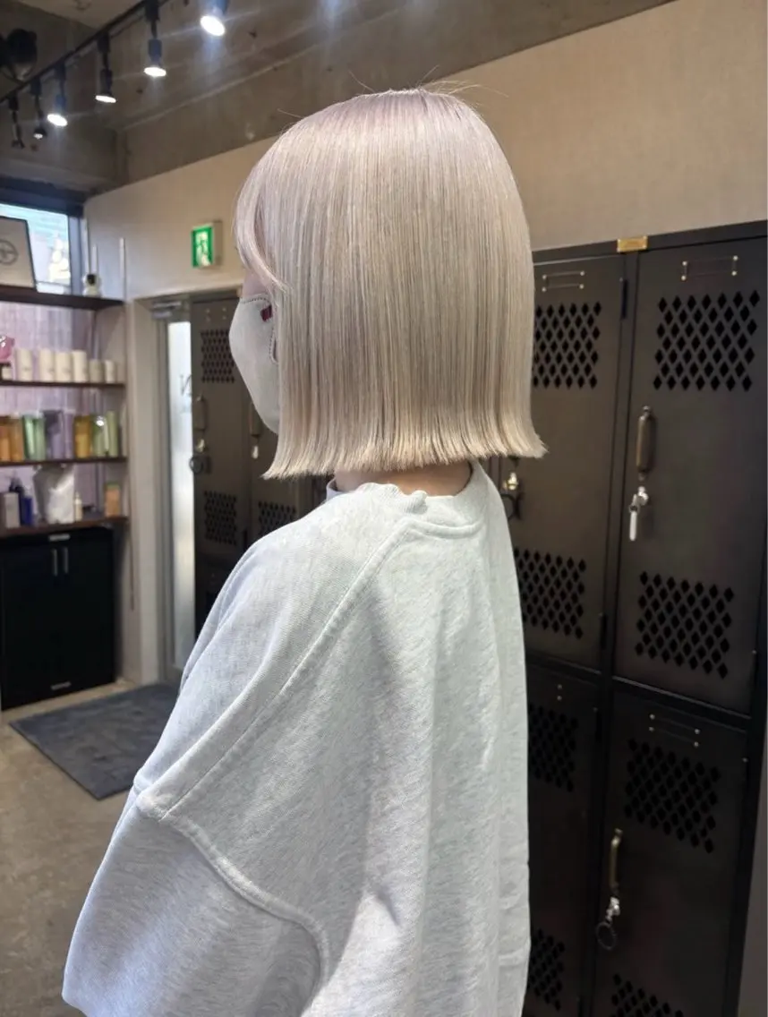 ミディアム カラー ヘアカラー ニュアンスカラー/ 🫧レミ(坊主)のヘアスタイル