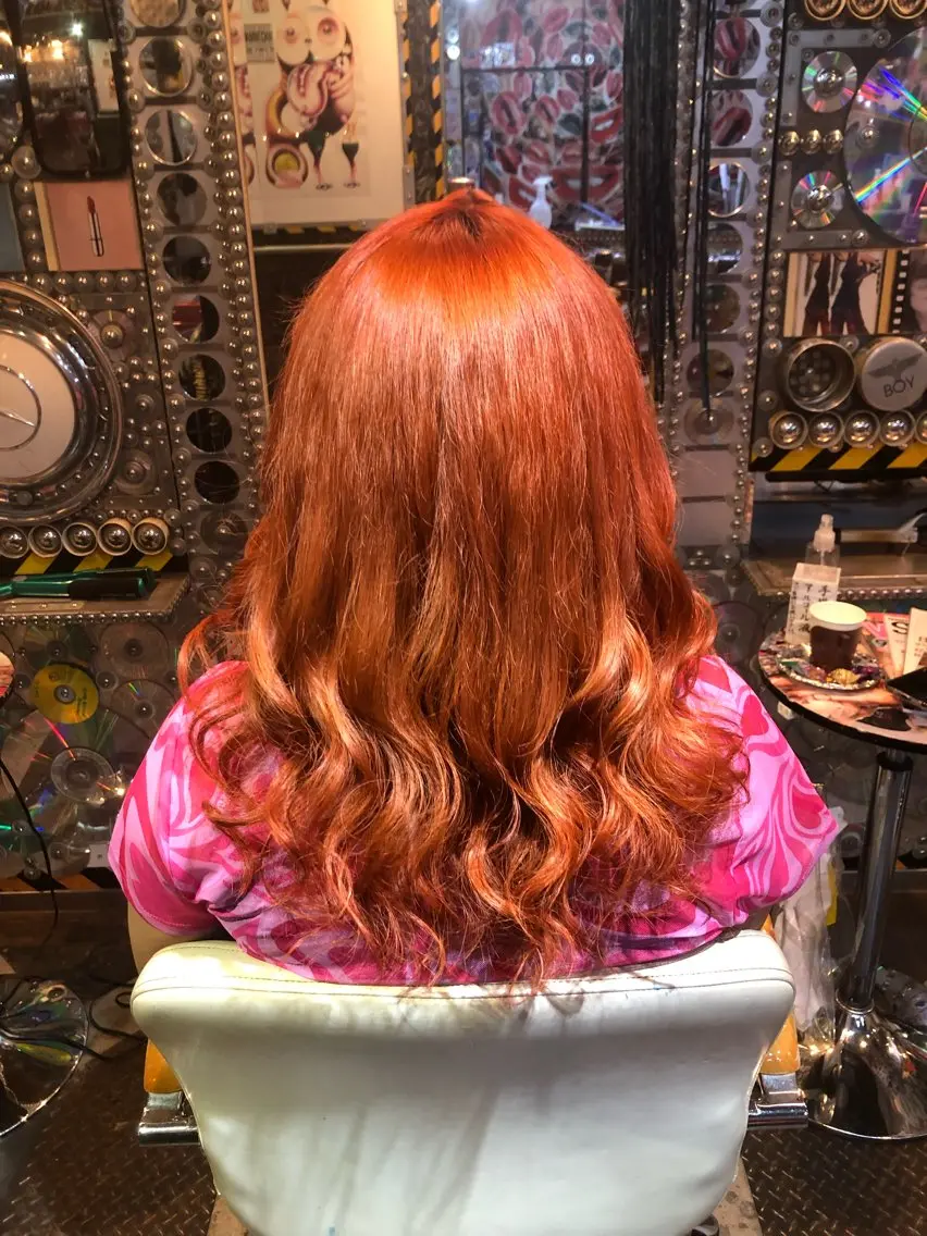 セミロング カラー ヘアアレンジ メンズ カット ヘアカラー KOYA ｺﾔのヘアスタイル