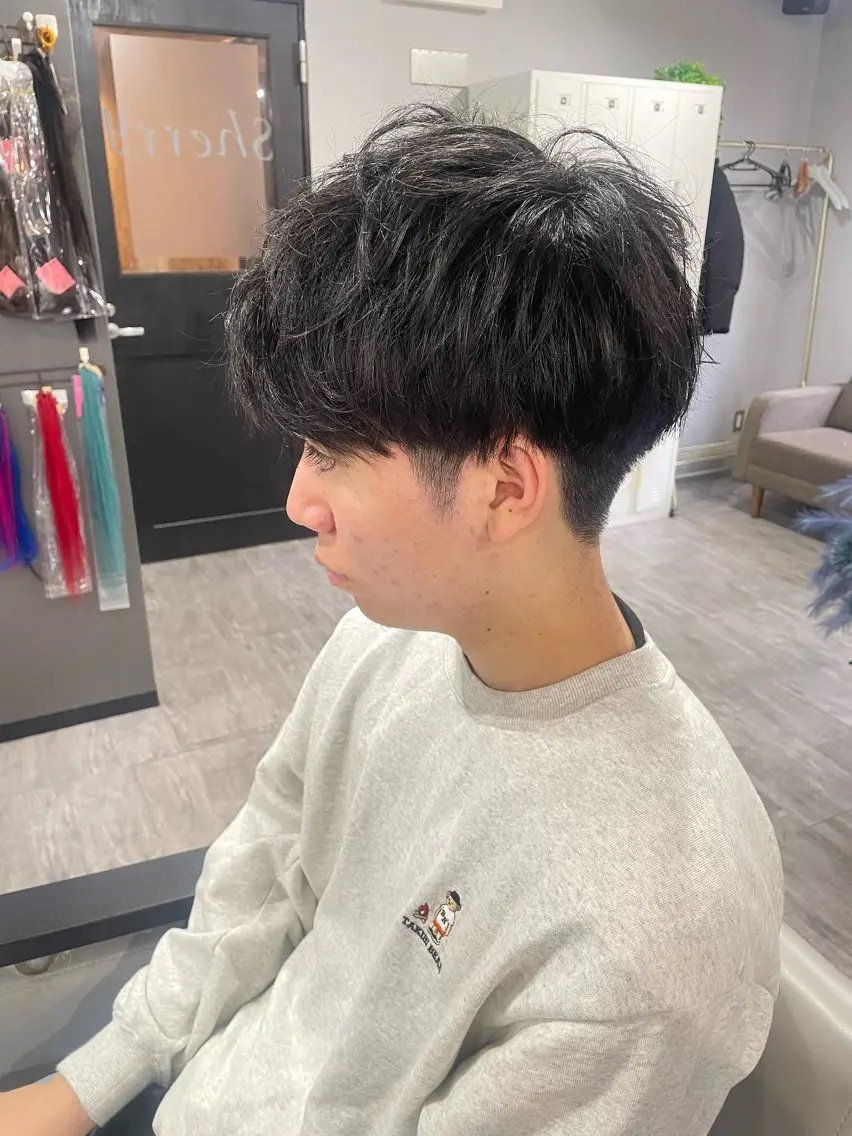 メンズ カット トリートメント 空きあり💛 miho  大国町のヘアスタイル