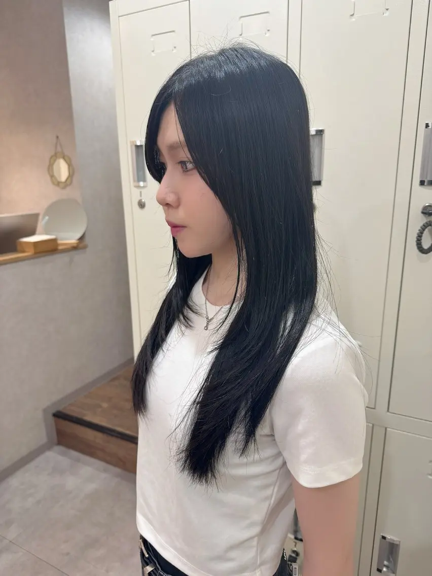 ロング カット kino✟ yuriのヘアスタイル