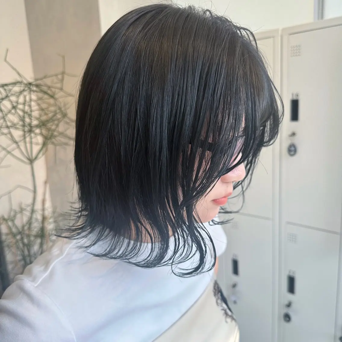 ミディアム カラー ヘアカラー トリートメント デザインカラー/パー マ🦖外岡咲希🦖のヘアスタイル