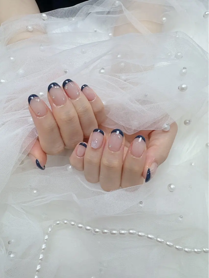 【オフなし】フレンチネイルの写真