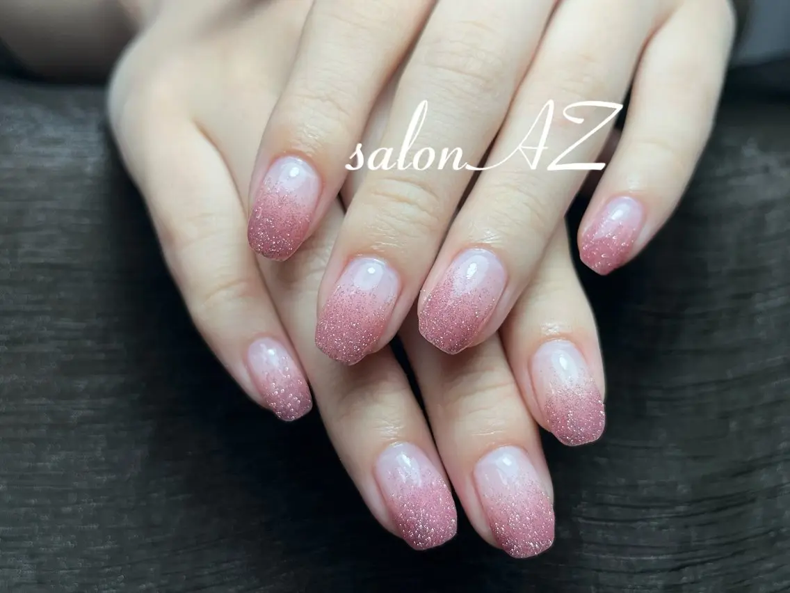 ネイル アートネイル 長さ出し フットネイル フレンチネイル ジェルネイル salon AZのネイルデザイン