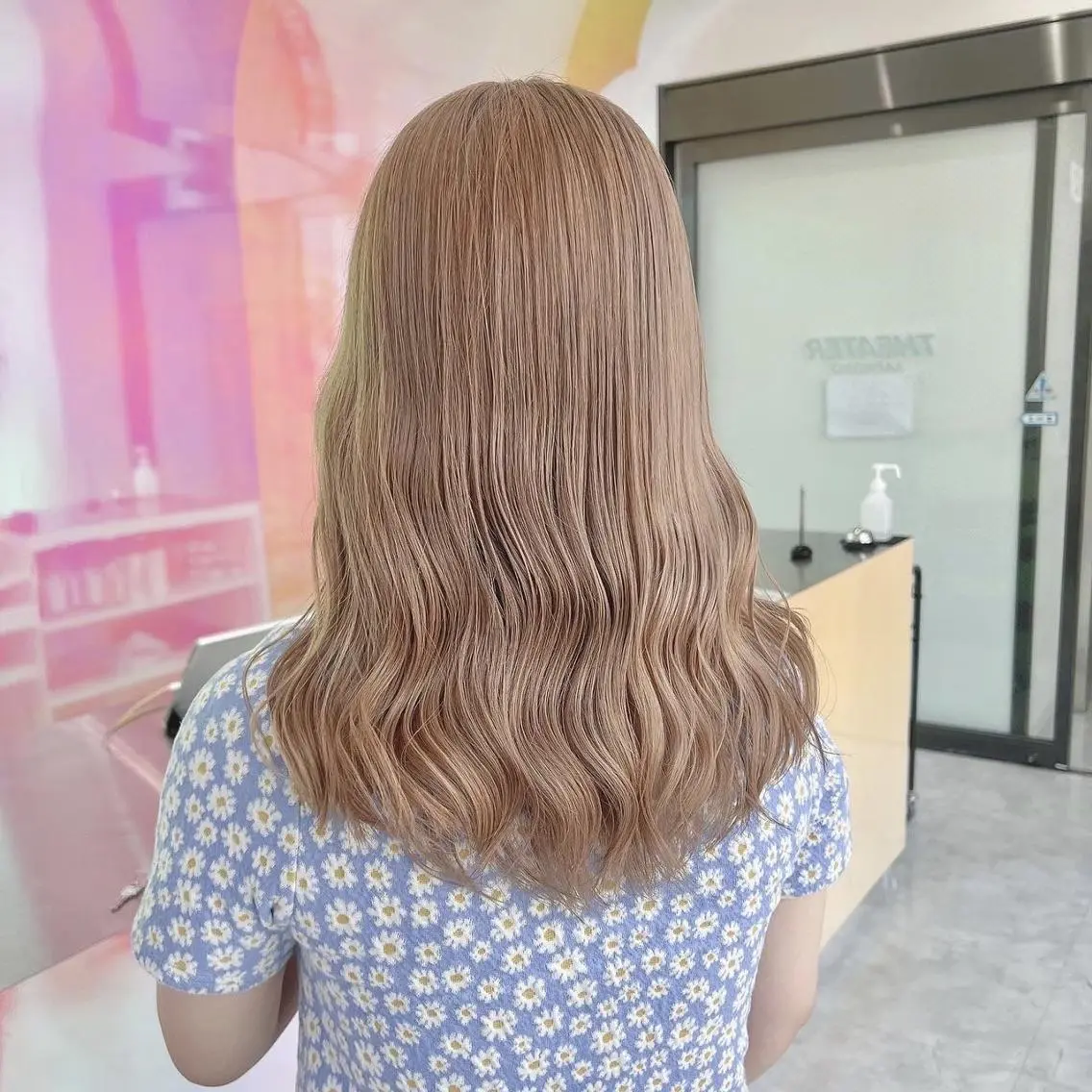 ロング 💗爆美女製造機💗 ハイトーン-髪質改善のヘアスタイル