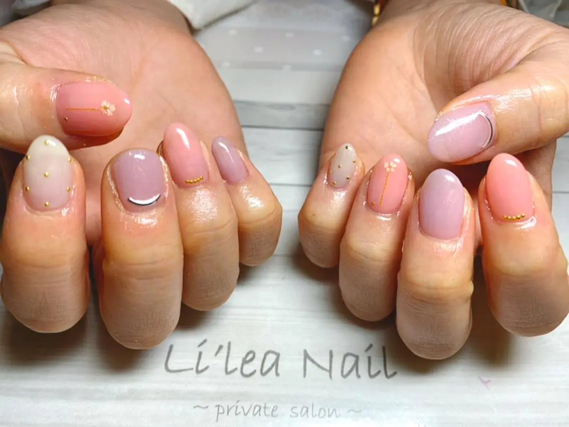 ネイル Li'leaNail AINAのネイルデザイン