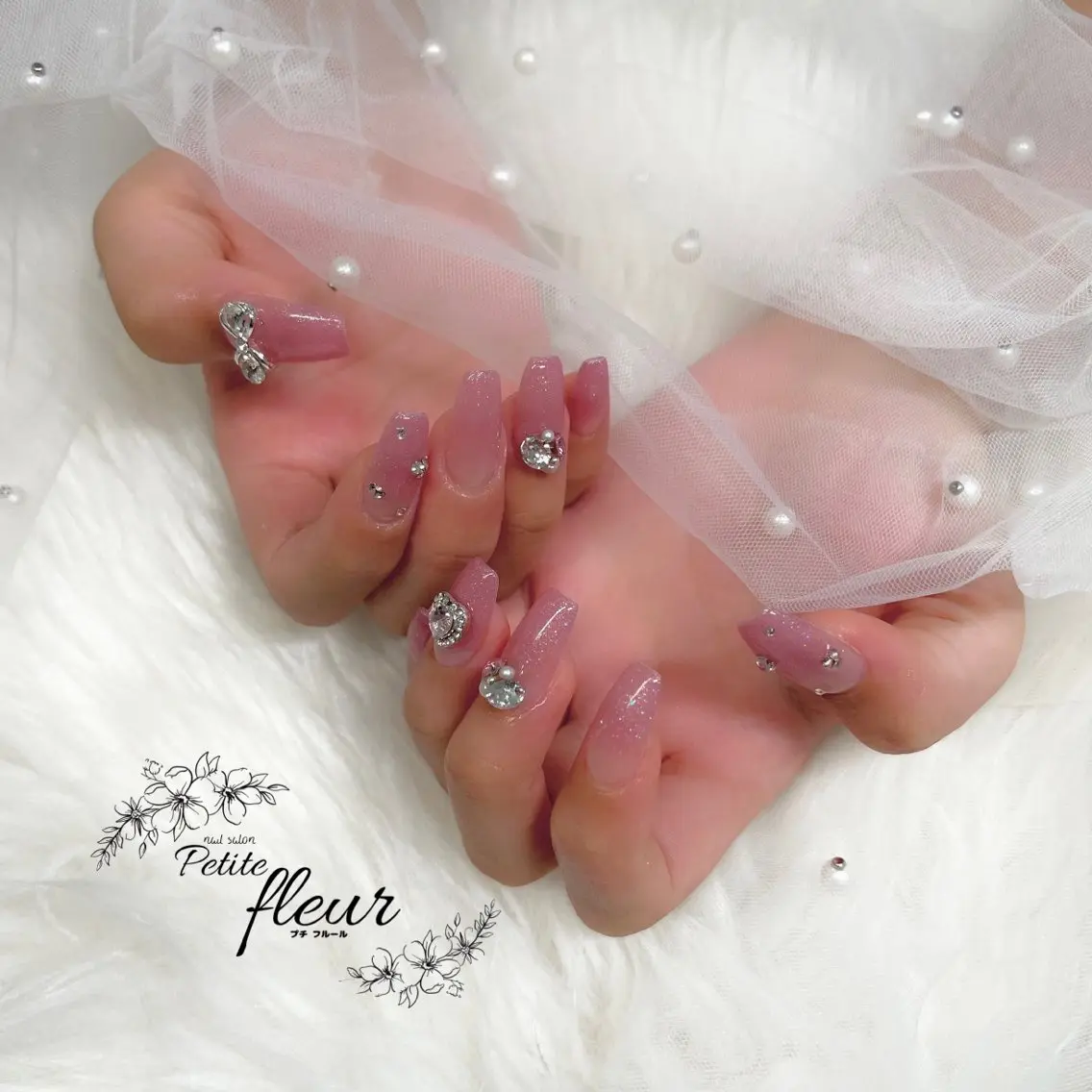 ネイル ❁⃘*。Petite fleur❁⃘*りさのネイルデザイン