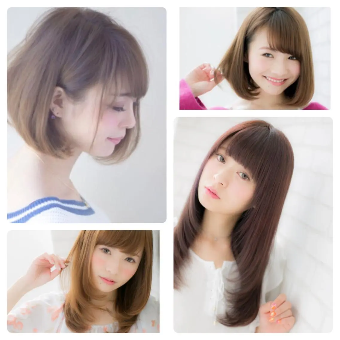 セミロング ボブ ✨髪質改善/透明感✨ 西野　陽のヘアスタイル
