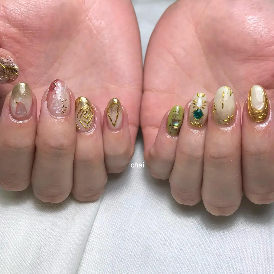 ネイル ハンドネイル chai nail _ai📍鶴橋/桃谷のネイルデザイン
