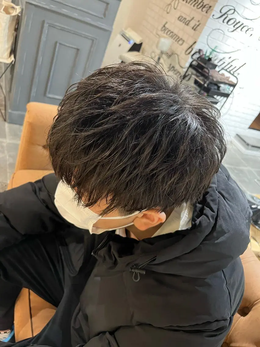 メンズカット＋眉カット＋シャンプーの写真