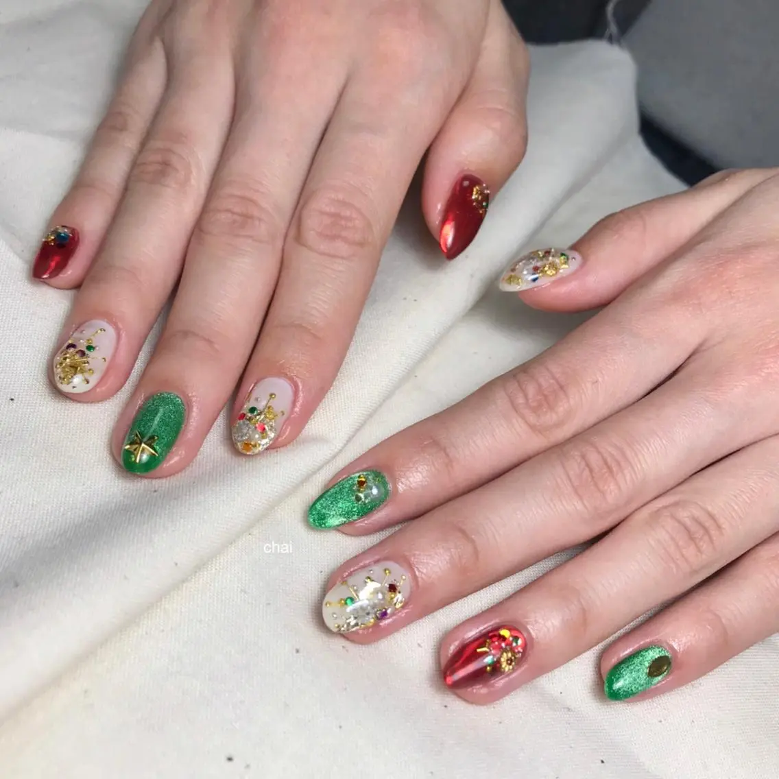 ネイル ハンドネイル chai nail _ai📍鶴橋/桃谷のネイルデザイン
