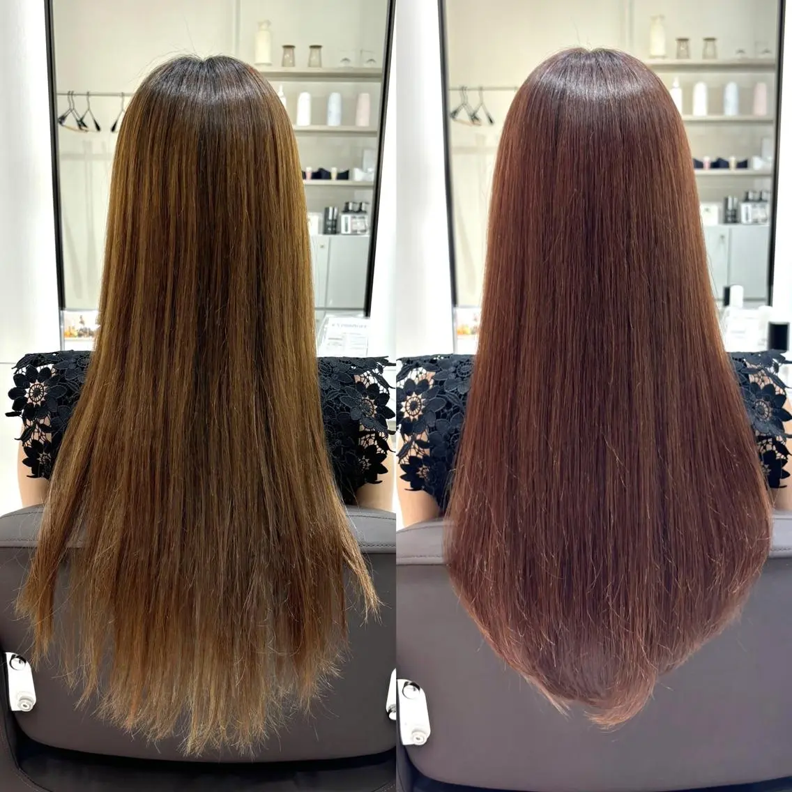 ロング EIGHT plum TOKIOリミテッドのヘアスタイル