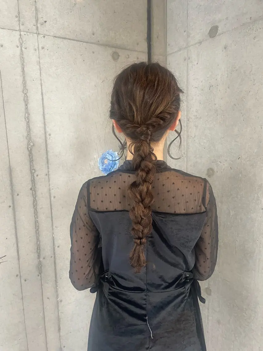 ロング ヘアアレンジ ヘアセット 美髪× ヘアセット✨Araiのヘアスタイル
