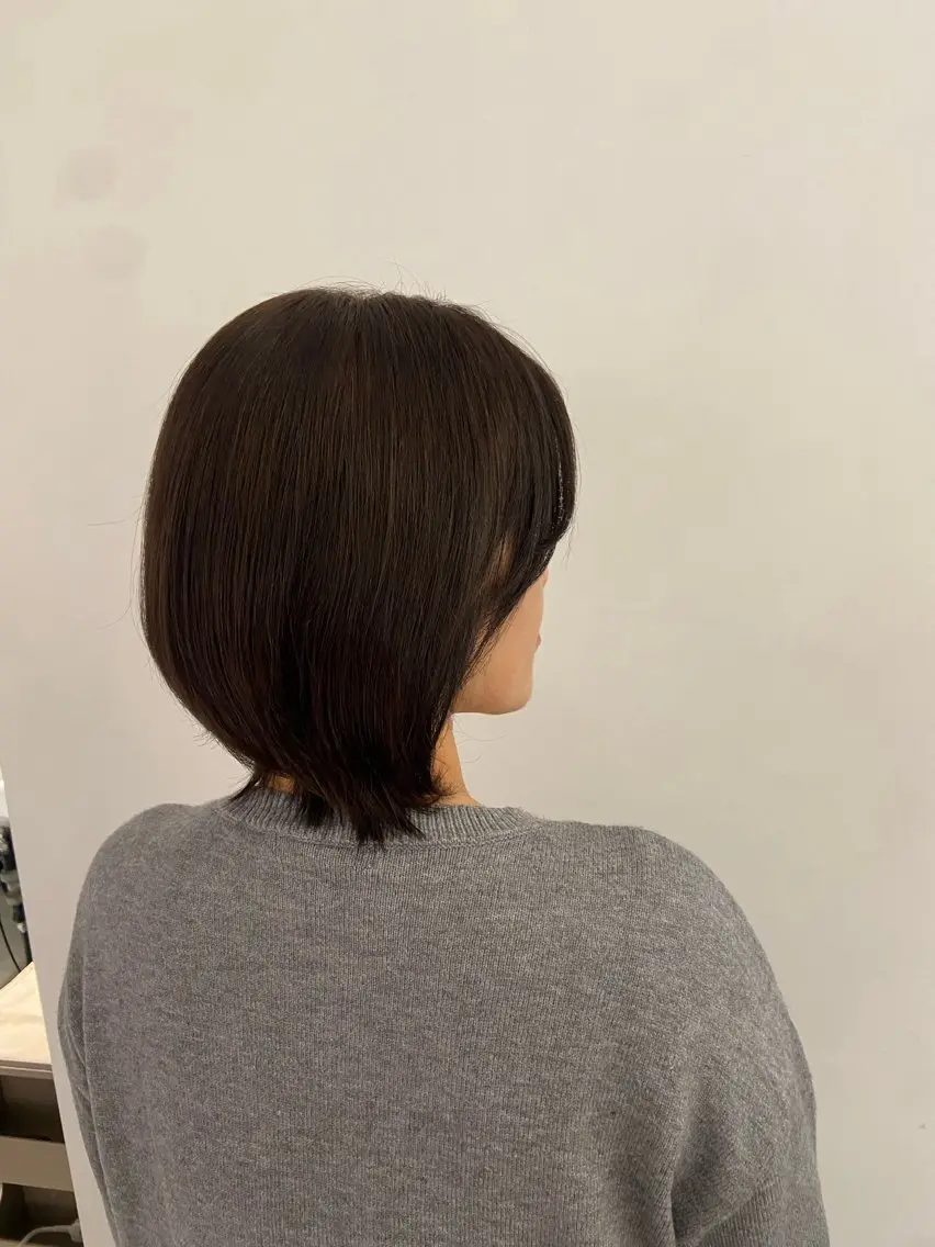 カラー ブラウンカラー UNBIRTHDAY いずみのヘアスタイル