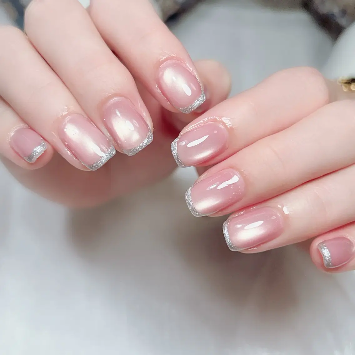 ネイル グラデーション シンプルネイル ハンドネイル Cute Tips nailのネイルデザイン