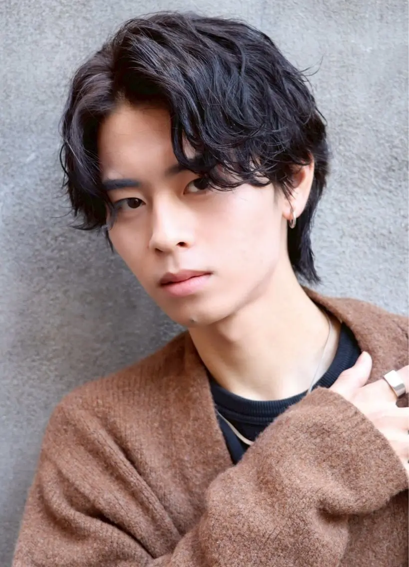 メンズ りき カラーモデル レディースも可能のヘアスタイル
