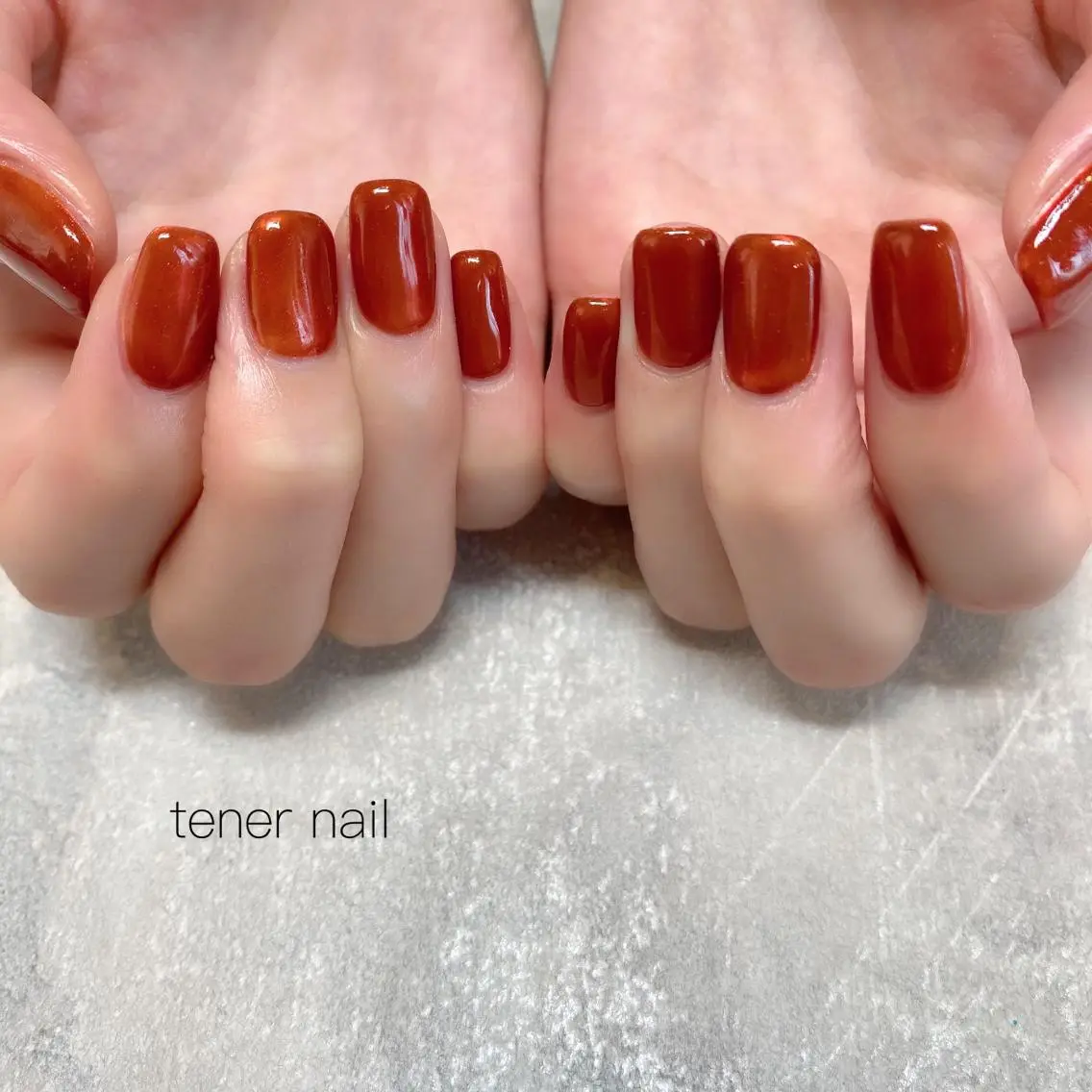 ネイル クリアネイル ミラーネイル テネルネイル tener nailのネイルデザイン