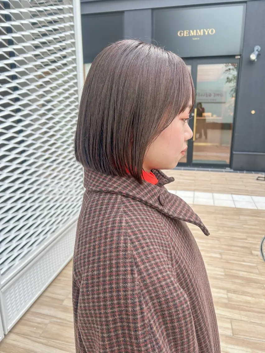 ショート カラー ヘアアレンジ カット ヘアカラー トリートメント yuka .のヘアスタイル