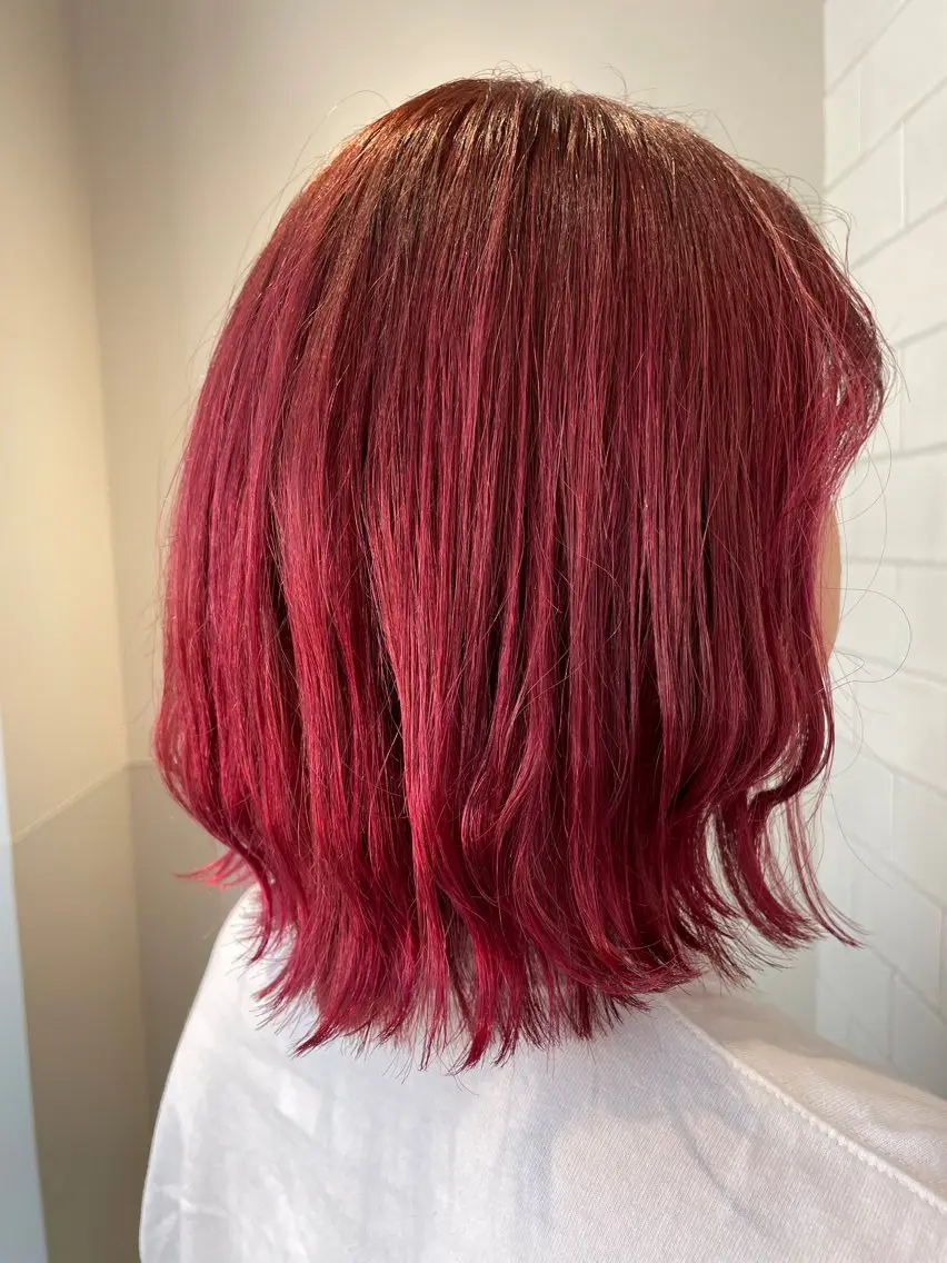 ショート ヘアカラー トリートメント 大阪 美容師 林のヘアスタイル