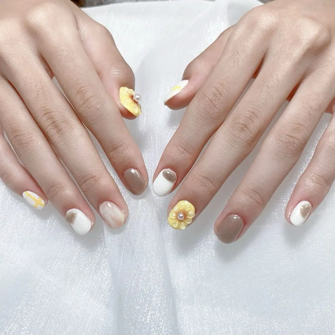 メンズ ネイル 持ち込み ハンドネイル Nail salon 木にいるのネイルデザイン