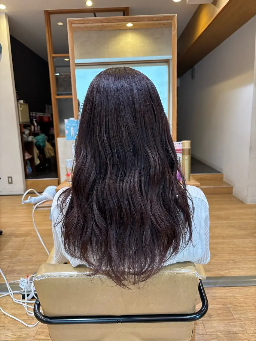 【春オススメメニュー🌸】似合わせカット+暖色カラーの写真