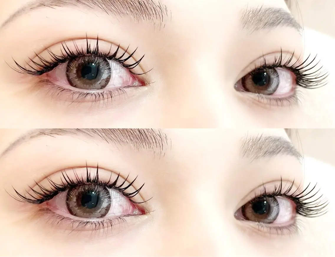 マツエク・マツパ フラットラッシュ Jカール パリジェンヌラッシュリフト LIKO eyelashのマツエク・マツパデザイン