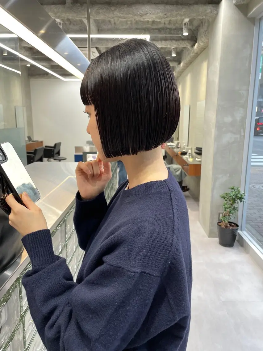 ショート カット 👑ボブはお任せ ミヤノ👑のヘアスタイル
