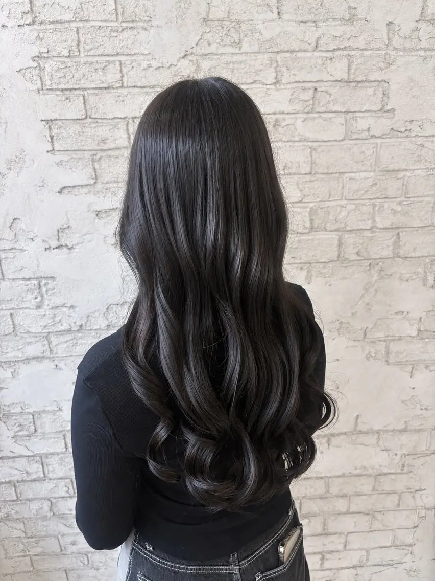 ロング ヘアカラー トリートメント 艶カラー/縮毛矯正 🩶Kai🐏のヘアスタイル