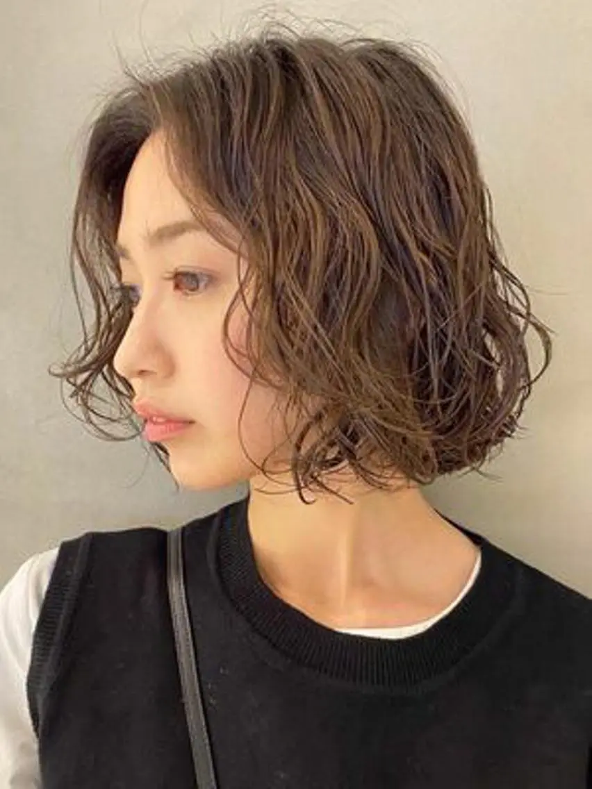 💈似合わせカット💈+🌈デザインパーマ🌈+Deep layerトリートメント🌈の写真