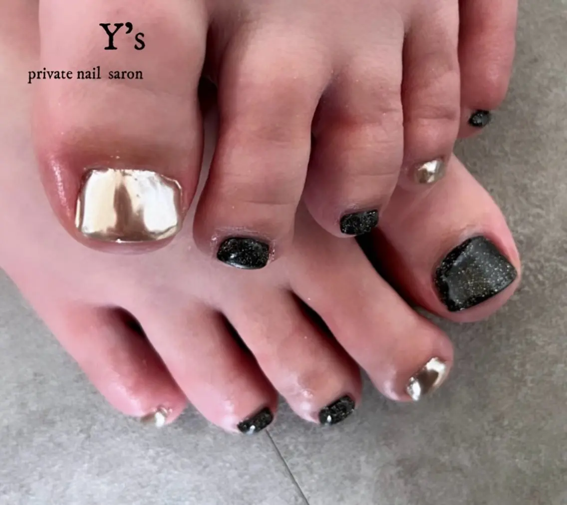 ネイル フットネイル Y's nail ˚✧₊YUIのネイルデザイン