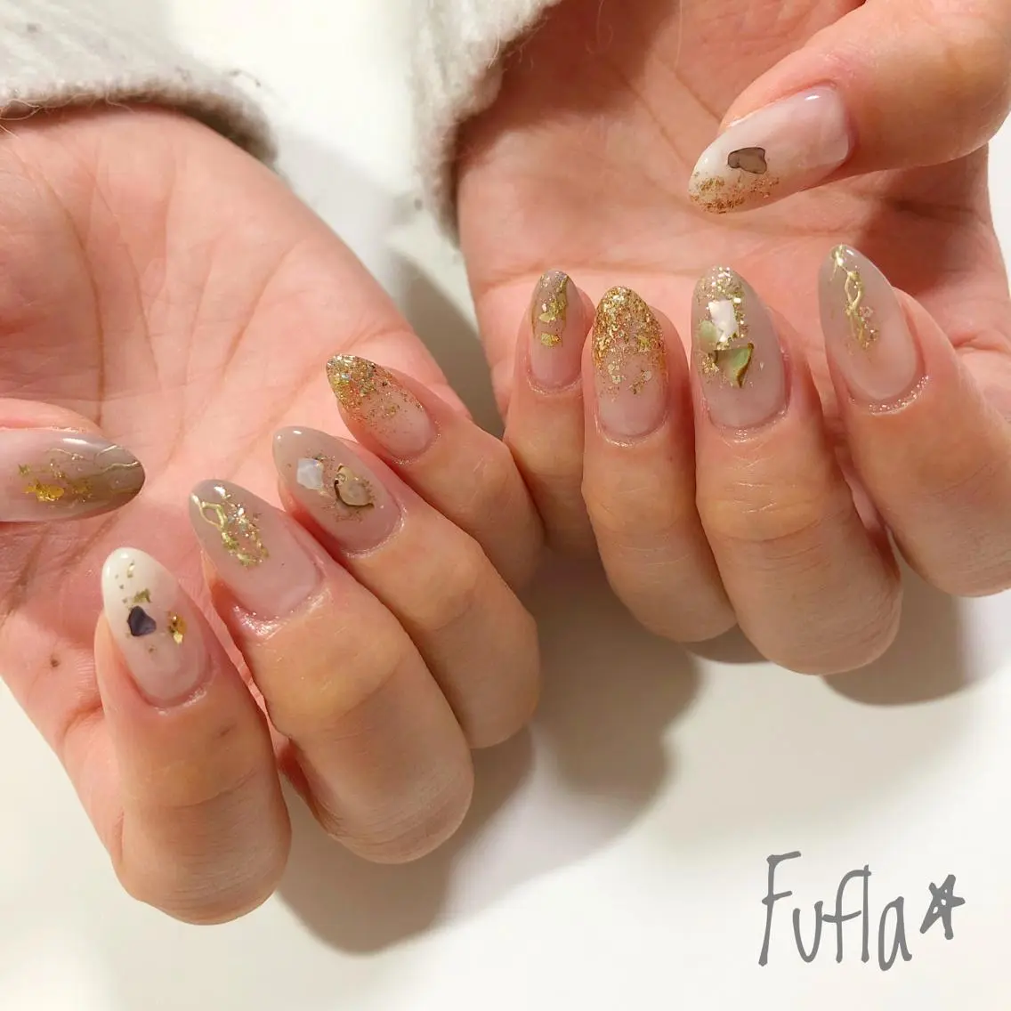 ネイル プライベートサロン Fuflaのネイルデザイン