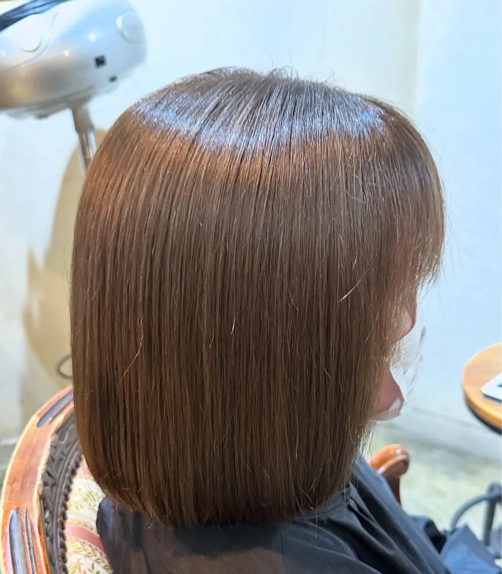 ミディアム カラー 弱酸性施術 🎀白石莉菜🎀のヘアスタイル