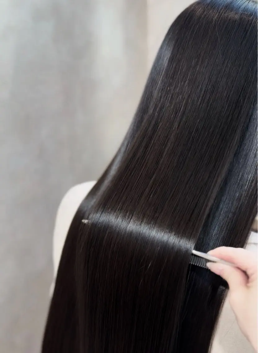 ロング 髪質改善 トリートメント HALO treatmentのヘアスタイル