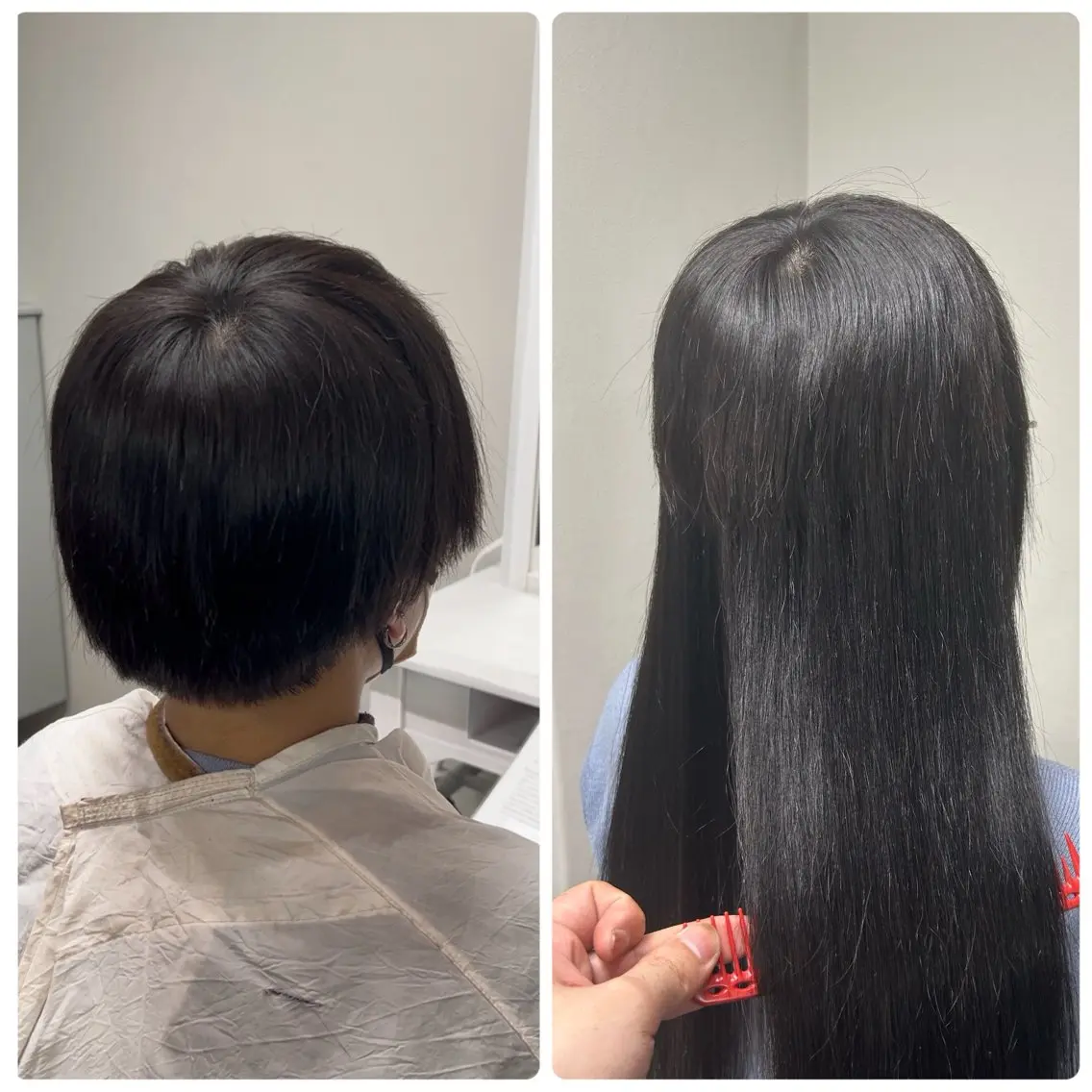 【💜最高級レミー毛💜】カラー+エクステ100枚の写真