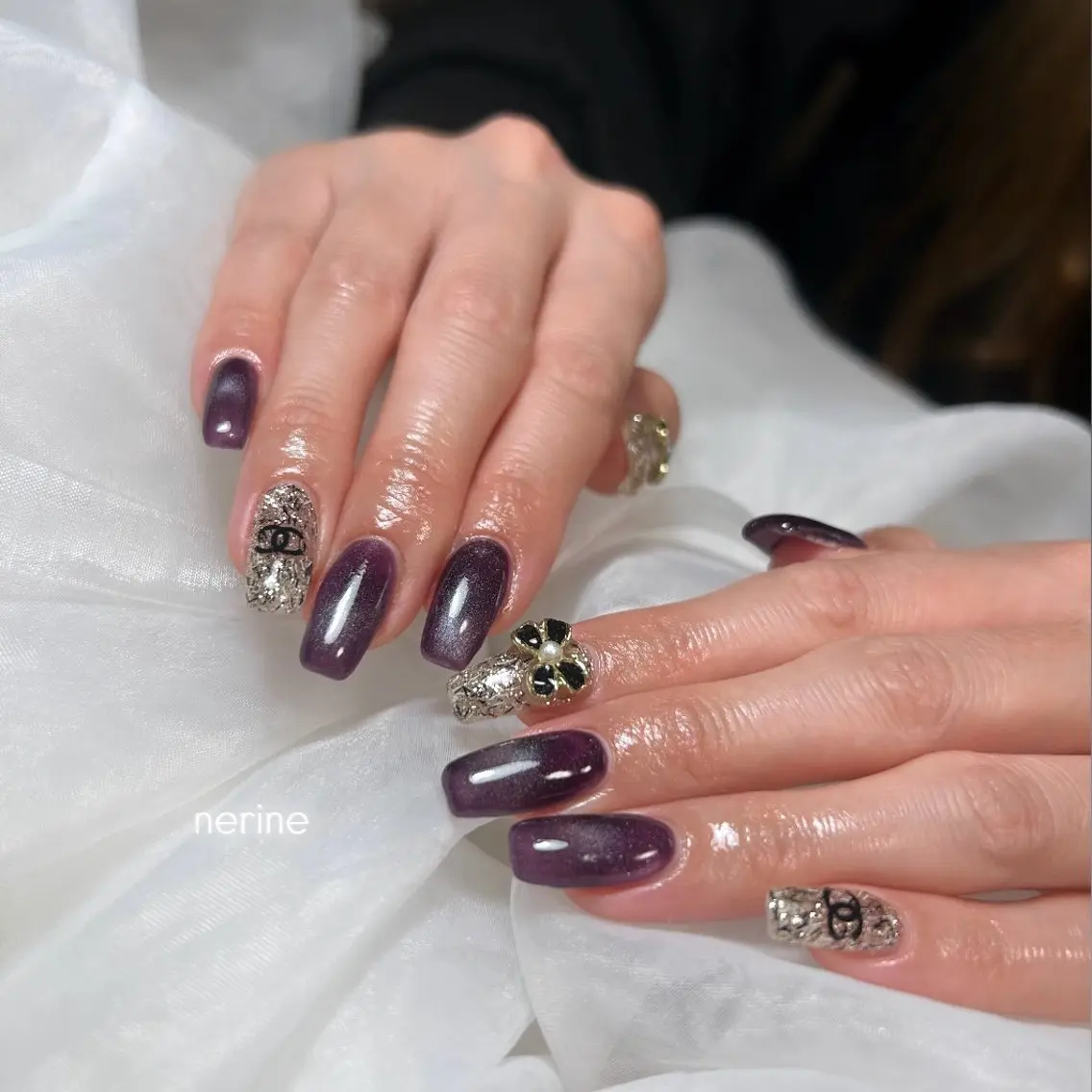 ネイル アートネイル ハンドネイル nail salon nerineのネイルデザイン