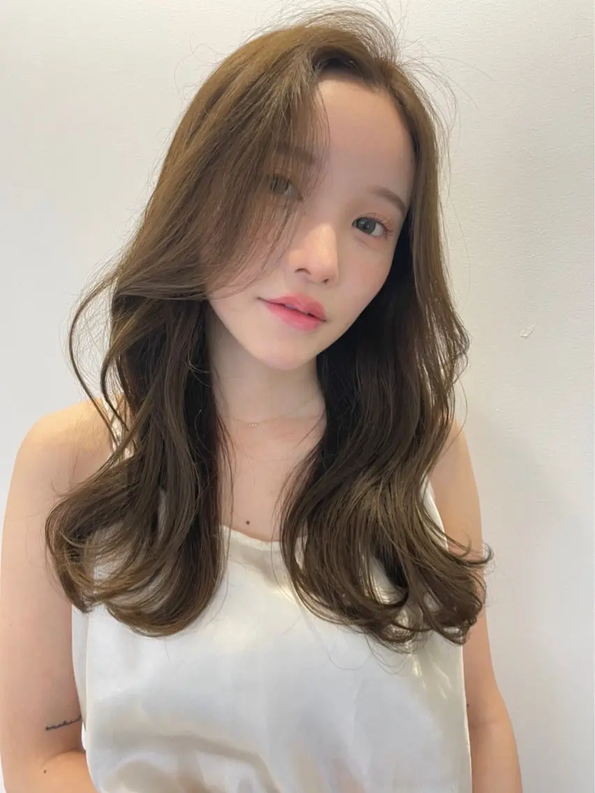 ✨🎨艶のあるハイトーン🎨✨ ✨🧡ブリーチ無しダブルカラー□イルミナライトニングブースター使用□🧡✨の写真