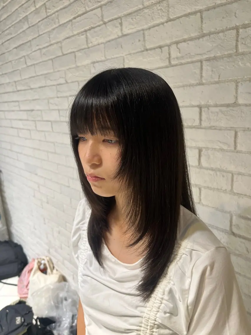 ロング レイヤーカット ロング くぼたひより /モデル様募集中のヘアスタイル