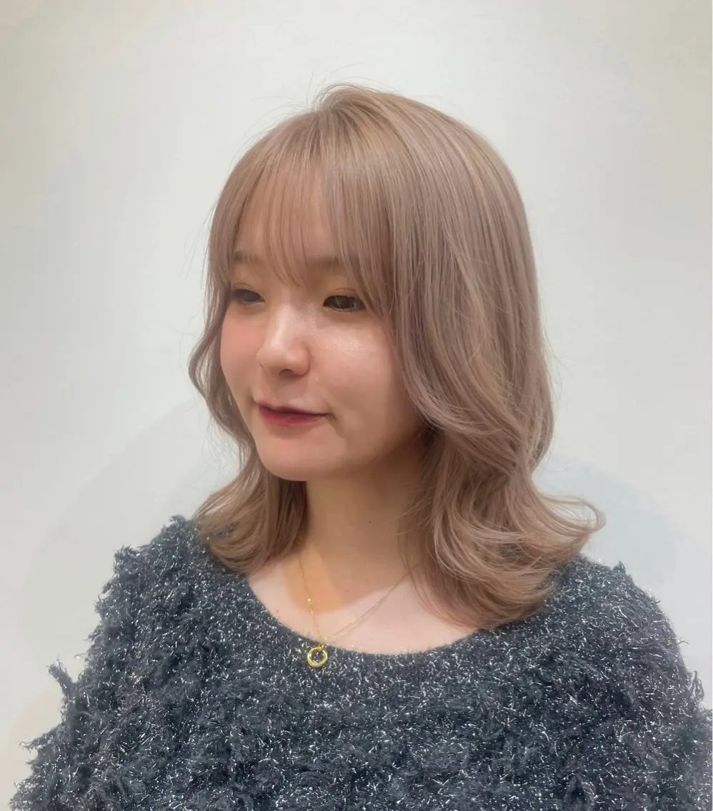 【U24】カット＋ケアブリーチカラー＋2ステップトリートメント🪞🤎の写真