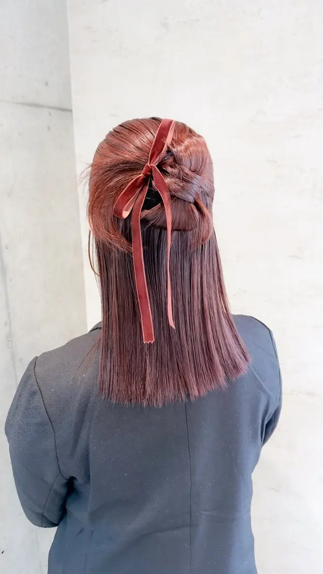 ヘアアレンジ はやしほのか| マンツーマン美容師のヘアスタイル