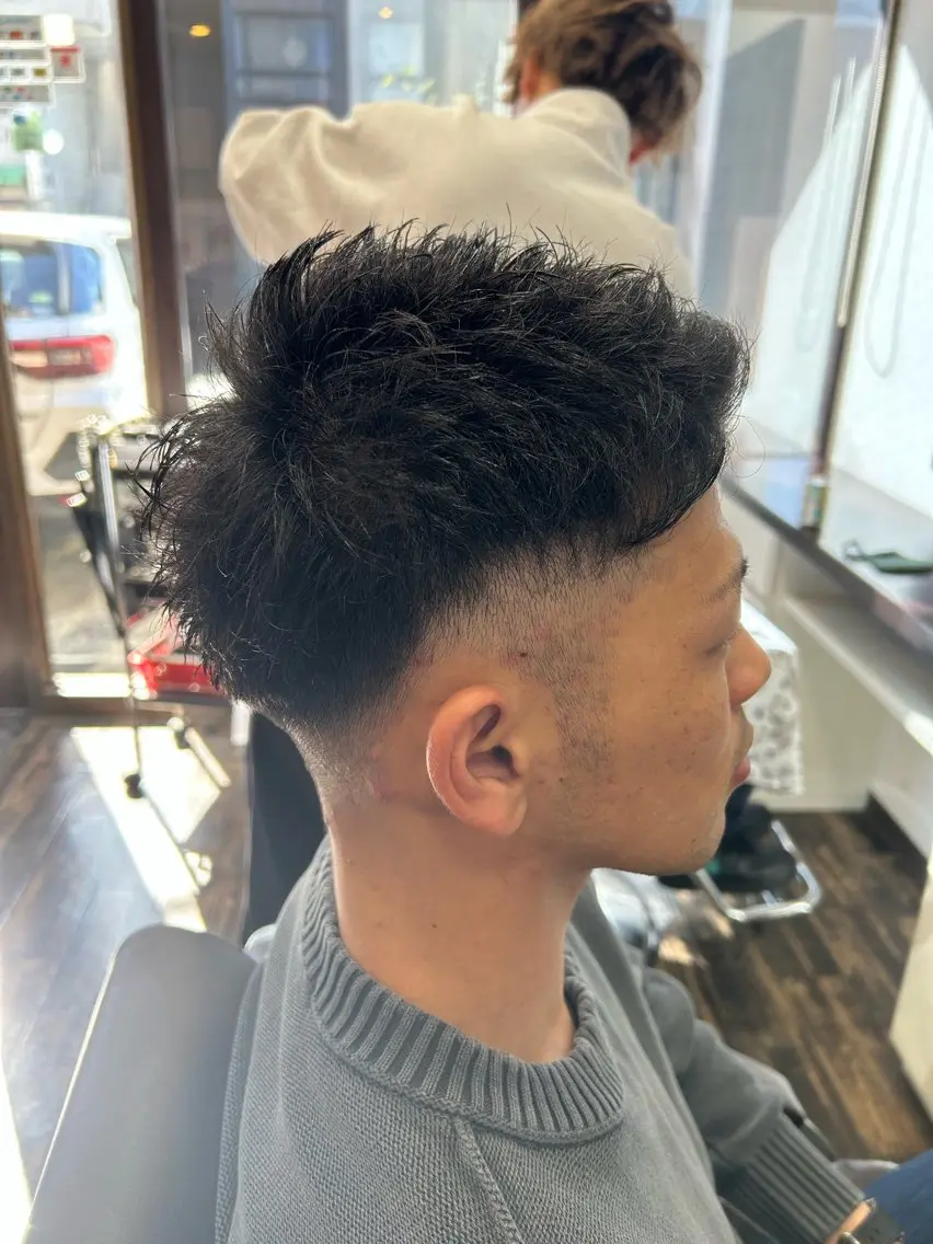 ショート メンズ カット RYOMA (リョーマ)のヘアスタイル