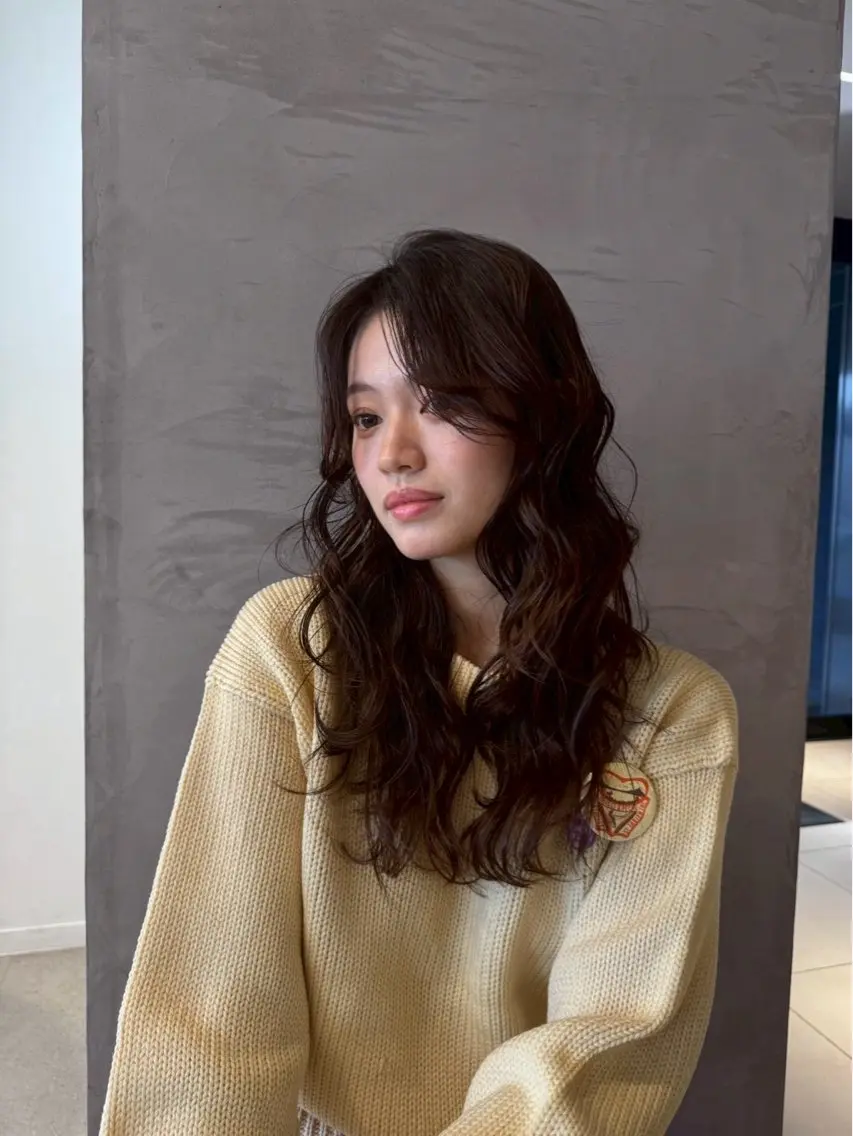 ロング カット KAREN(ému) 伏見/カットモデルのヘアスタイル