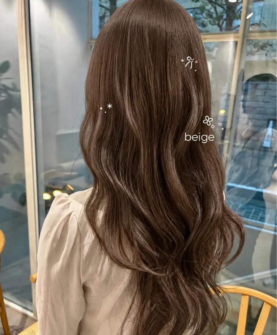 カラー Un ami/ ひなたのヘアスタイル
