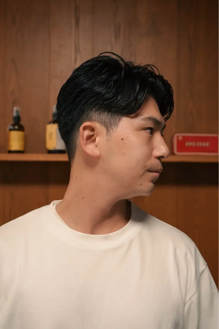 メンズ カット メンズパーマ いしだ りょうのヘアスタイル