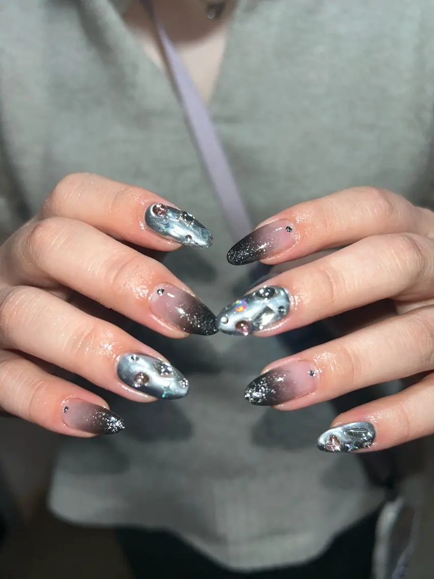 ネイル SEINA_ NAIL🐈‍⬛💗のネイルデザイン
